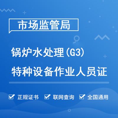 锅炉水处理（G3）