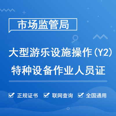 大型游乐设施操作（Y2）
